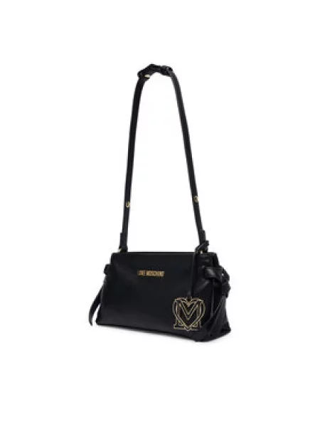 LOVE MOSCHINO Ročna torba črna