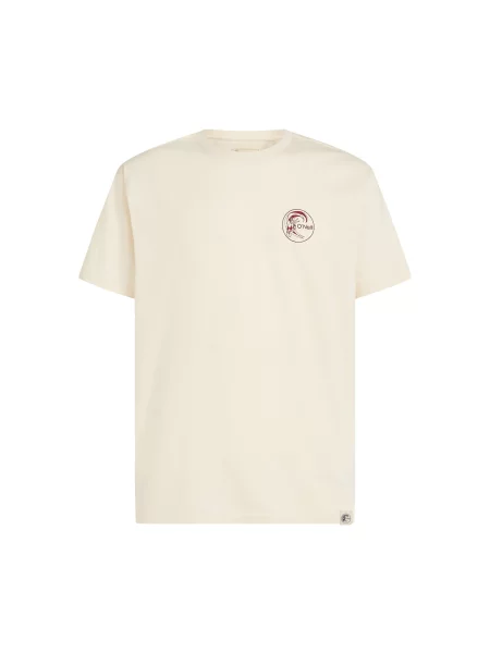 O'NEILL Tricou albastru / maro / murdar alb