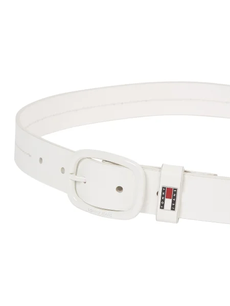 Semišový opasok Tommy Jeans béžová
