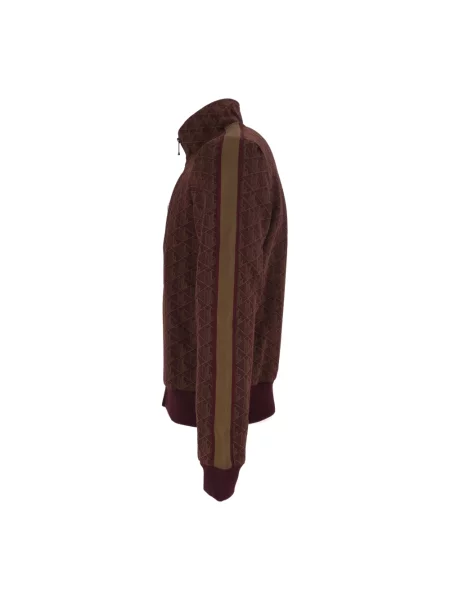Bluza rozpinana Lacoste brązowa