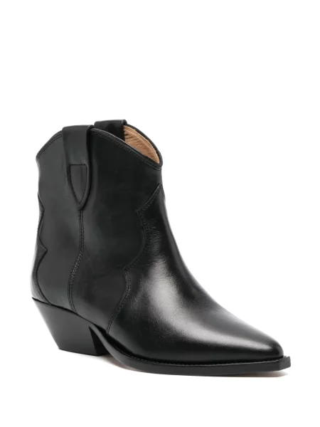 Botine Isabel Marant cowboy negru