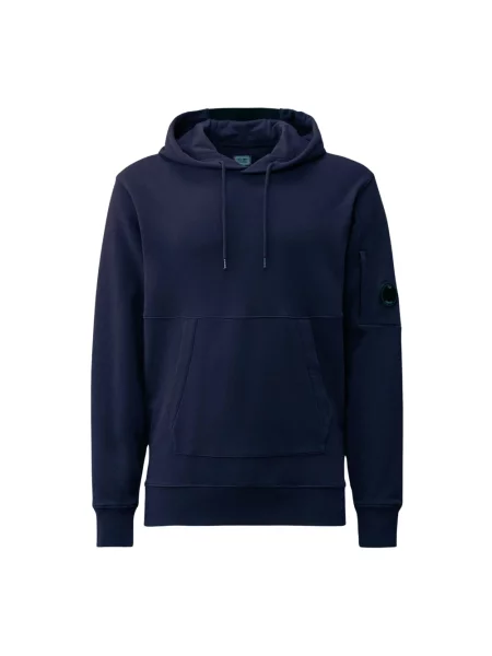 Bluza z kapturem C.p. Company z kapturem niebieska