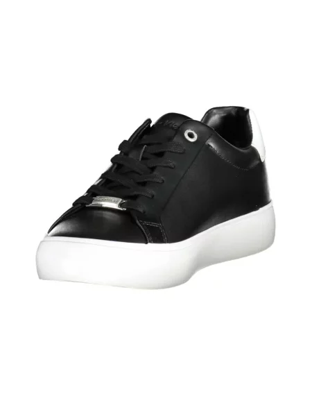 Trampki Calvin Klein skórzane czarne