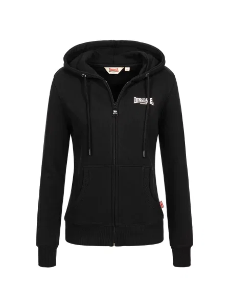LONSDALE Hanorac CALDER VALE / alb negru