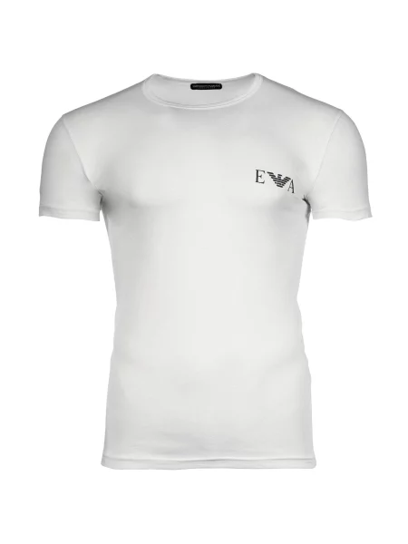 Emporio Armani Tričko čierna biela