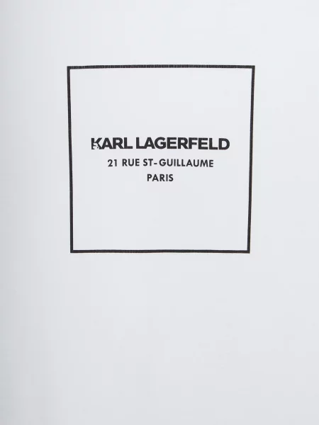 Футболка Karl Lagerfeld біла