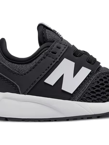 Top New Balance cu autograf alergare albastru