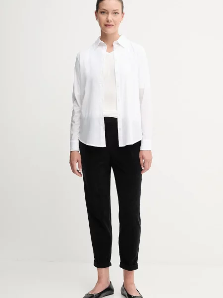 Классическая ошейниковый рубашка United Colors Of Benetton зеленая