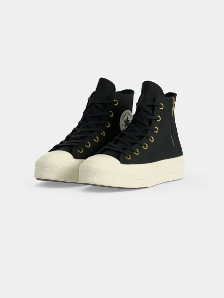 CONVERSE Nízke tenisky čierna biela