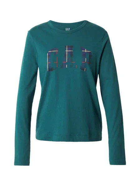 GAP Tricou fildeş / albastru închis / verde petrol / deschis roșu