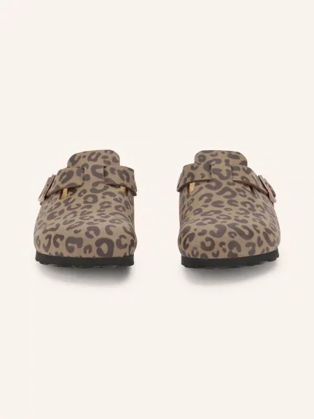 Birkenstock Klapki Boston braun beżowe