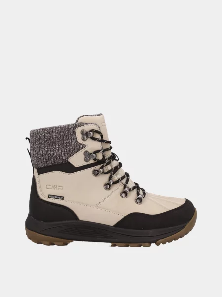 Кожаные ботинки Cmp бежевые