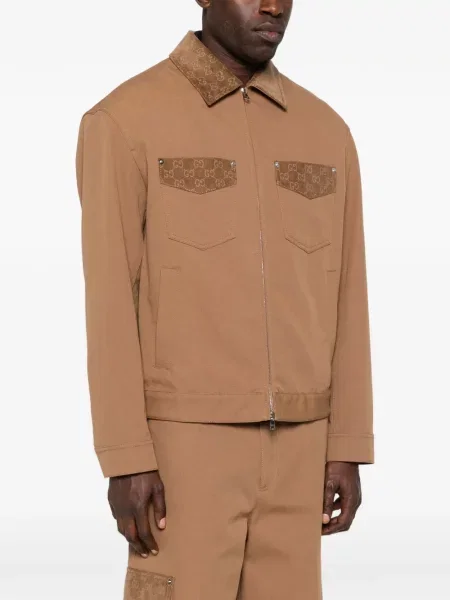 Gulerat geacă Gucci maro