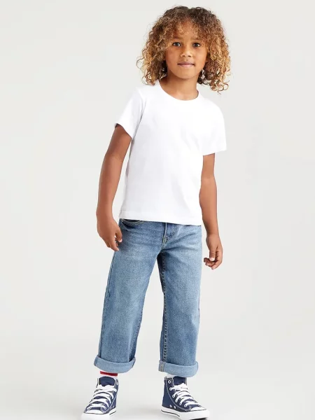 Levi's Dječje traperice STAY LOOSE TAPER JEANS plava