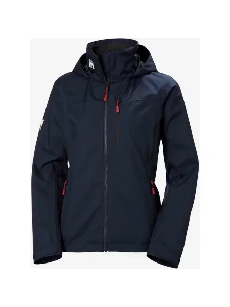 Kurtka z kapturem Helly Hansen Crew granatowa XS niebieska