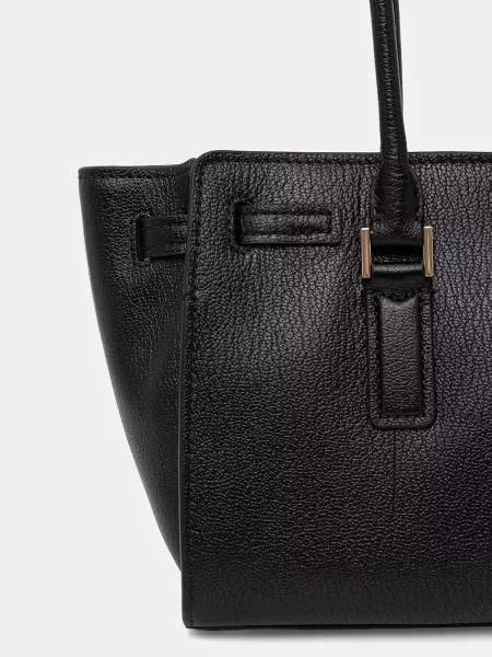 Kožená kabelka MICHAEL Michael Kors černá