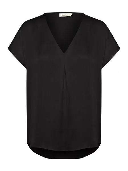 SOAKED IN LUXURY Bluză Loana' negru