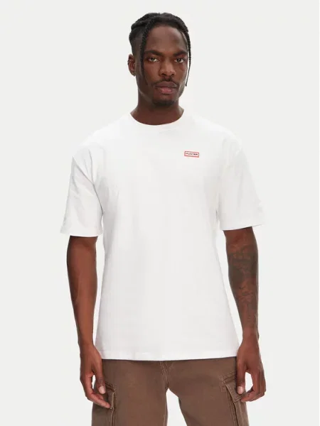 T-Shirt Hunter λευκό