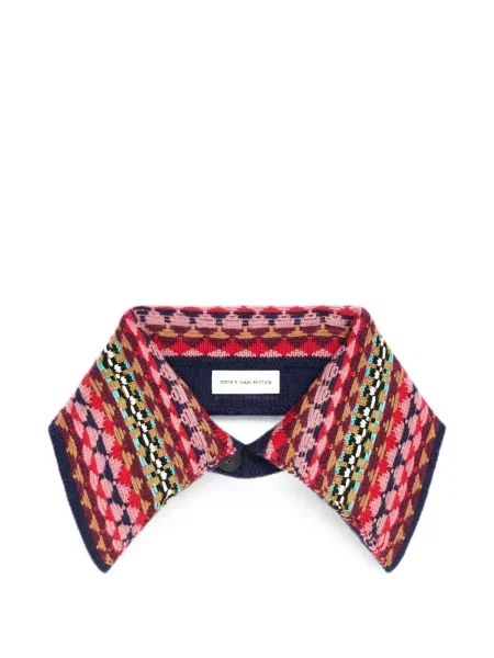Gulerat fular Dries Van Noten de lână roșu