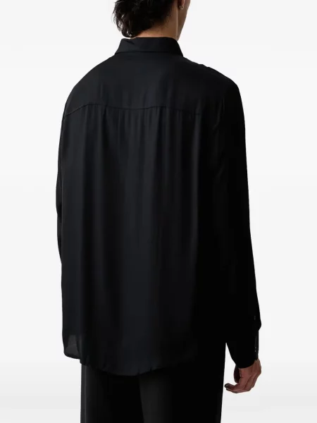 Lung cămașă Armani Exchange negru