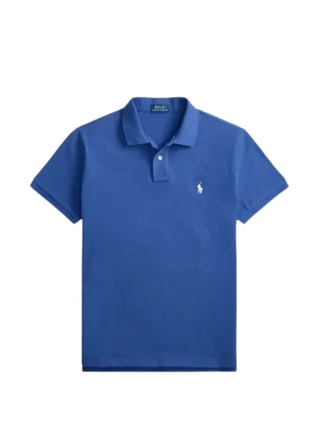 Polo Polo Ralph Lauren cu imagine scurt albastru