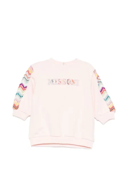 Bluza dziecięca Missoni różowa
