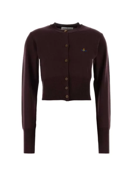 Cardigan Vivienne Westwood de lână roșu