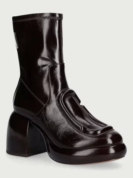 MARC JACOBS cizme pentru femei THE POP J MARC ANKLE BOOT maro