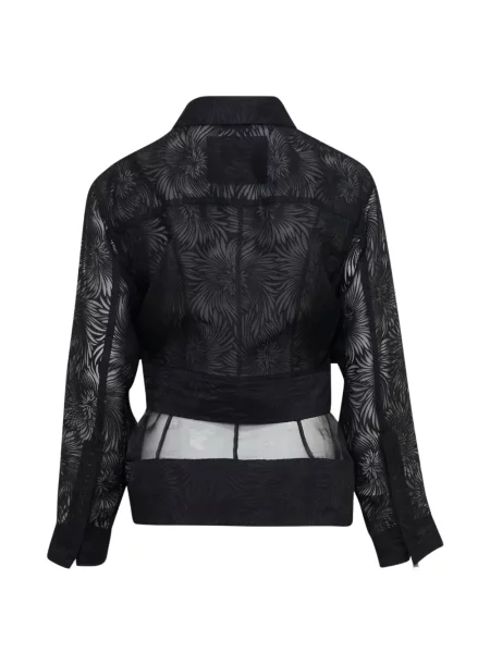 Geacă 3.1 Phillip Lim din organza negru