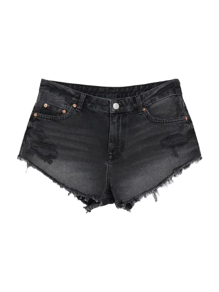 Bershka Jeans denim negru