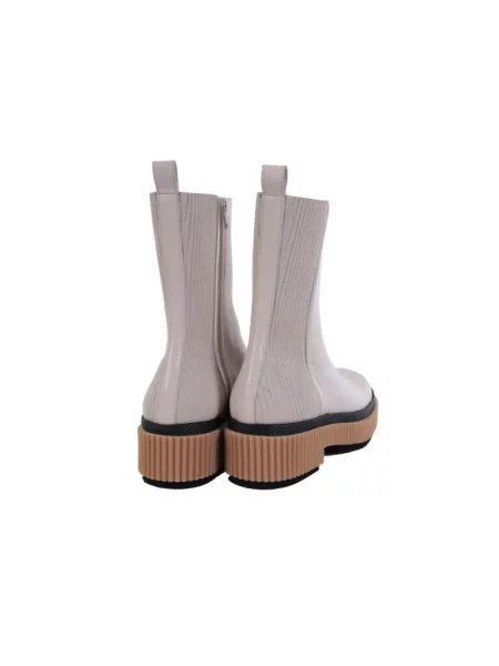 Buty do kostki Ras beżowe