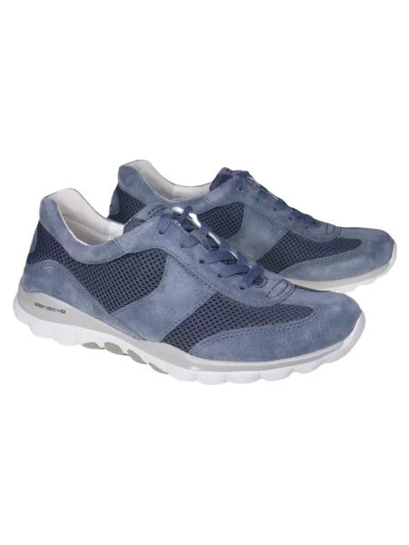 Sneakersy Gabor zamszowe niebieskie