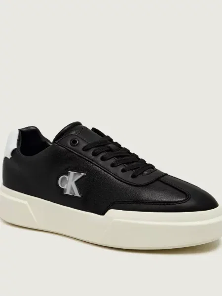 Calvin Klein Teniși din piele negru