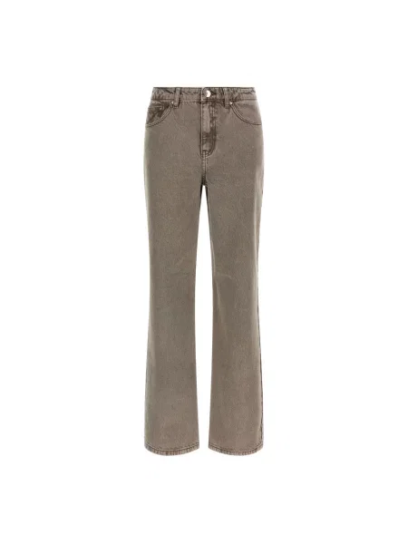Jeansy Rotate Birger Christensen brązowe