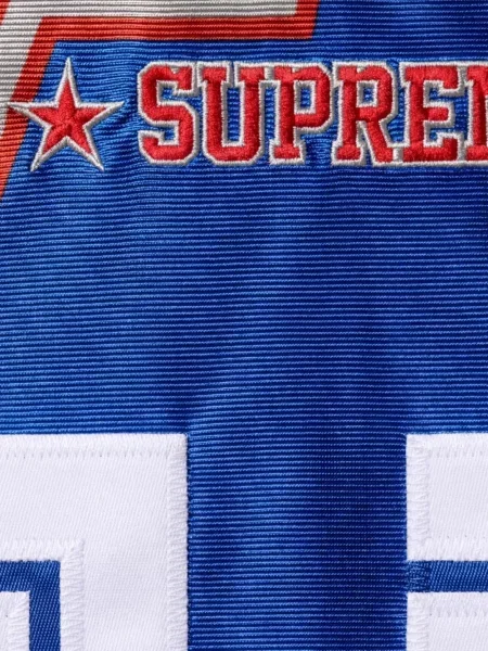 Fotbal tricou Supreme din jerseu albastru