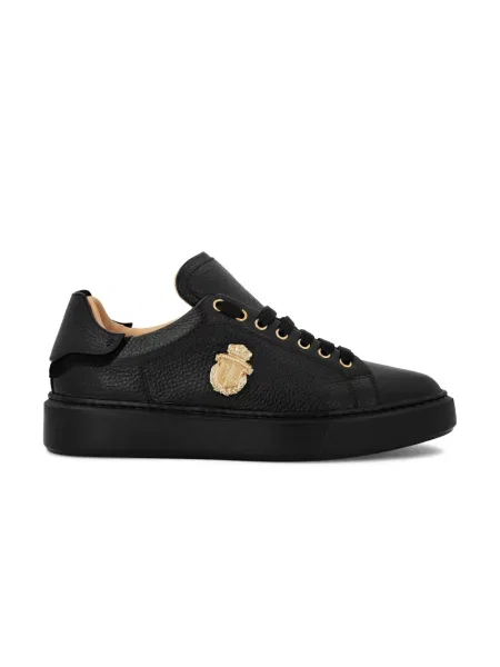 Sneakersy Billionaire skórzane czarne