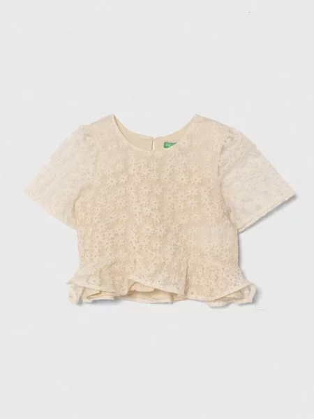 United Colors of Benetton Dětská halenka béžová