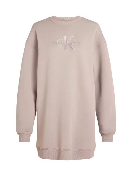 Calvin Klein Jeans Rochie taupe / roz eozină gri