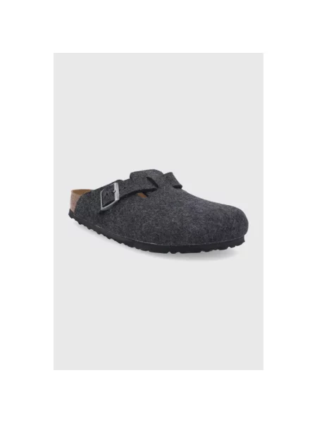 Sandały Birkenstock zamszowe szare