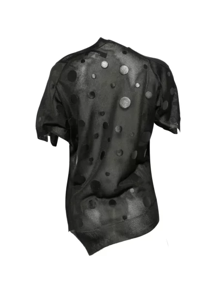 Tricou Junya Watanabe cu buline asimetric negru