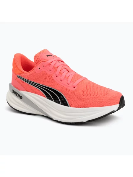 Încălțăminte de alergare pentru femei PUMA Magnify Nitro 2 Fade pink/black negru