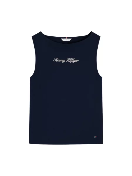 Top Tommy Hilfiger niebieski