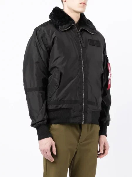 Geacă Alpha Industries cu autograf negru