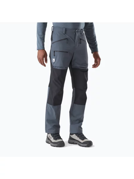 Мъжки панталони за трекинг Millet Seneca shadow blue/black черно