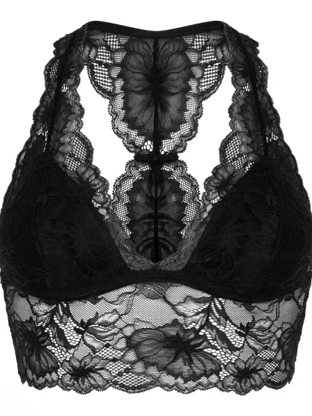 Hunkemöller Sutien top Stormi negru