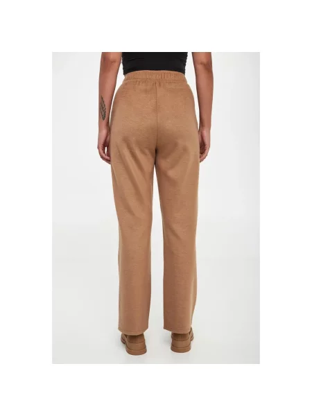 Spodnie Weekend Max Mara brązowe