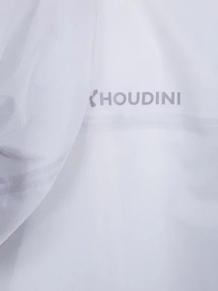Geacă Houdini Sportswear cu glugă cu imagine alb