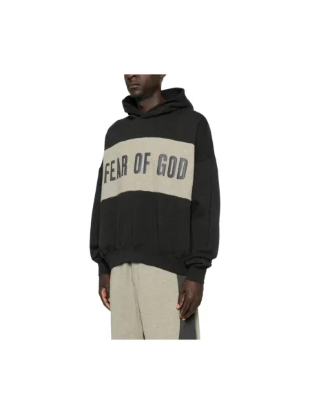Bluza z kapturem Fear Of God z kapturem szara