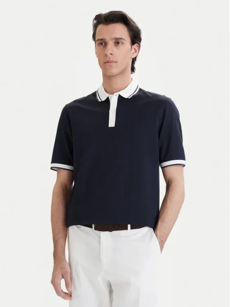 Bugatti Tricou polo Bleumarin
