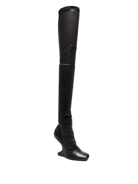 Ilgaauliai batai Rick Owens juoda